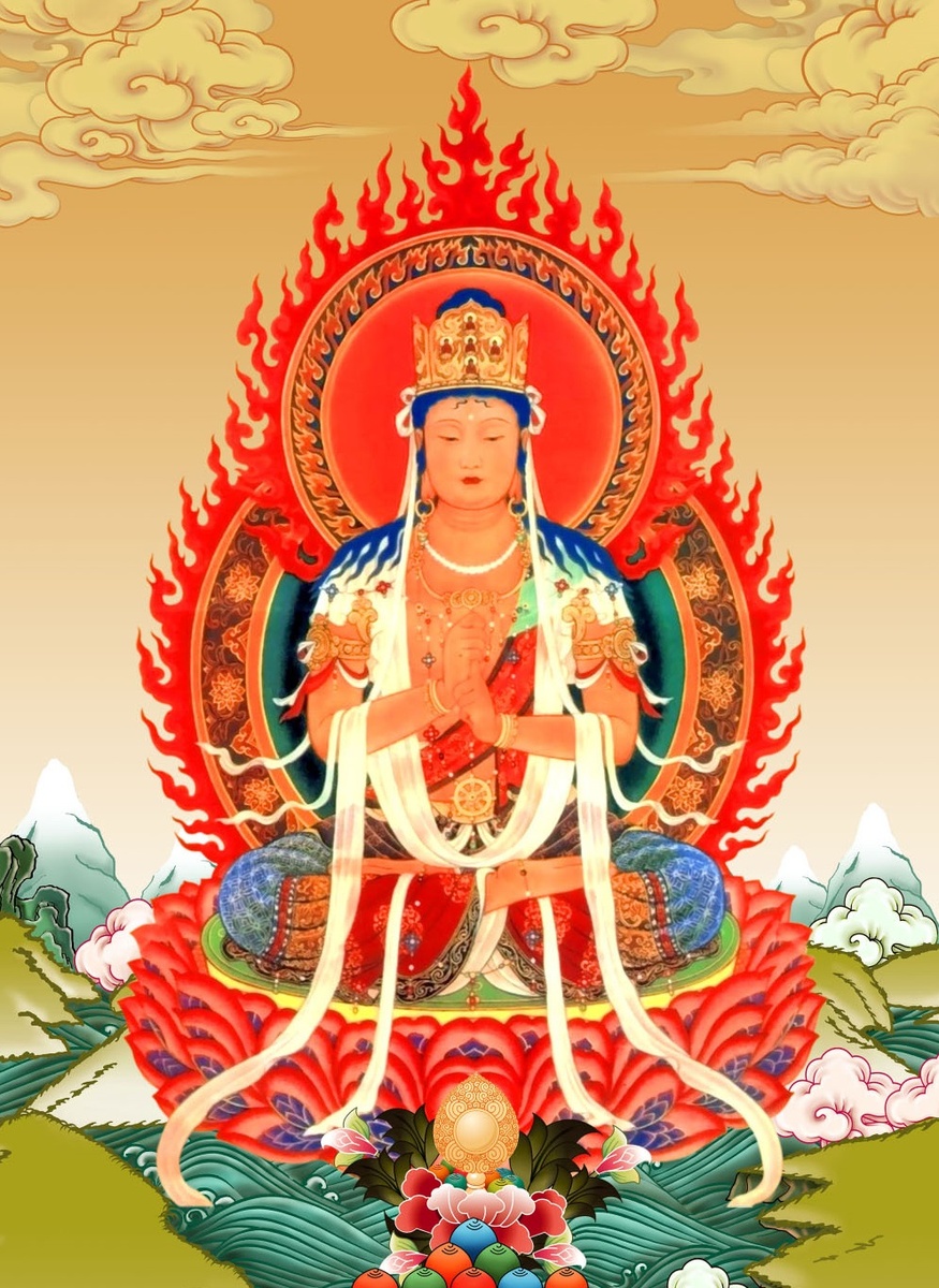 Ảnh minh họa Đại Nhật Như Lai quán
