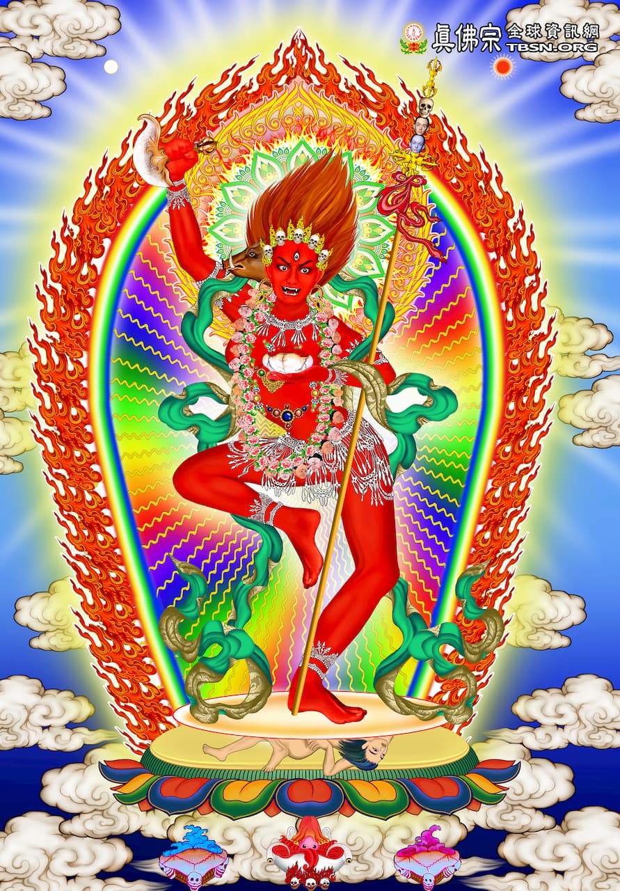 Ảnh minh họa Kim Cang Hợi Mẫu Vajra Yogini niệm tụng pháp