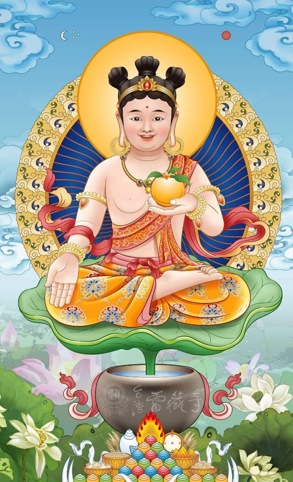 Ảnh minh họa Mãn Nguyện Đồng Tử niệm tụng pháp