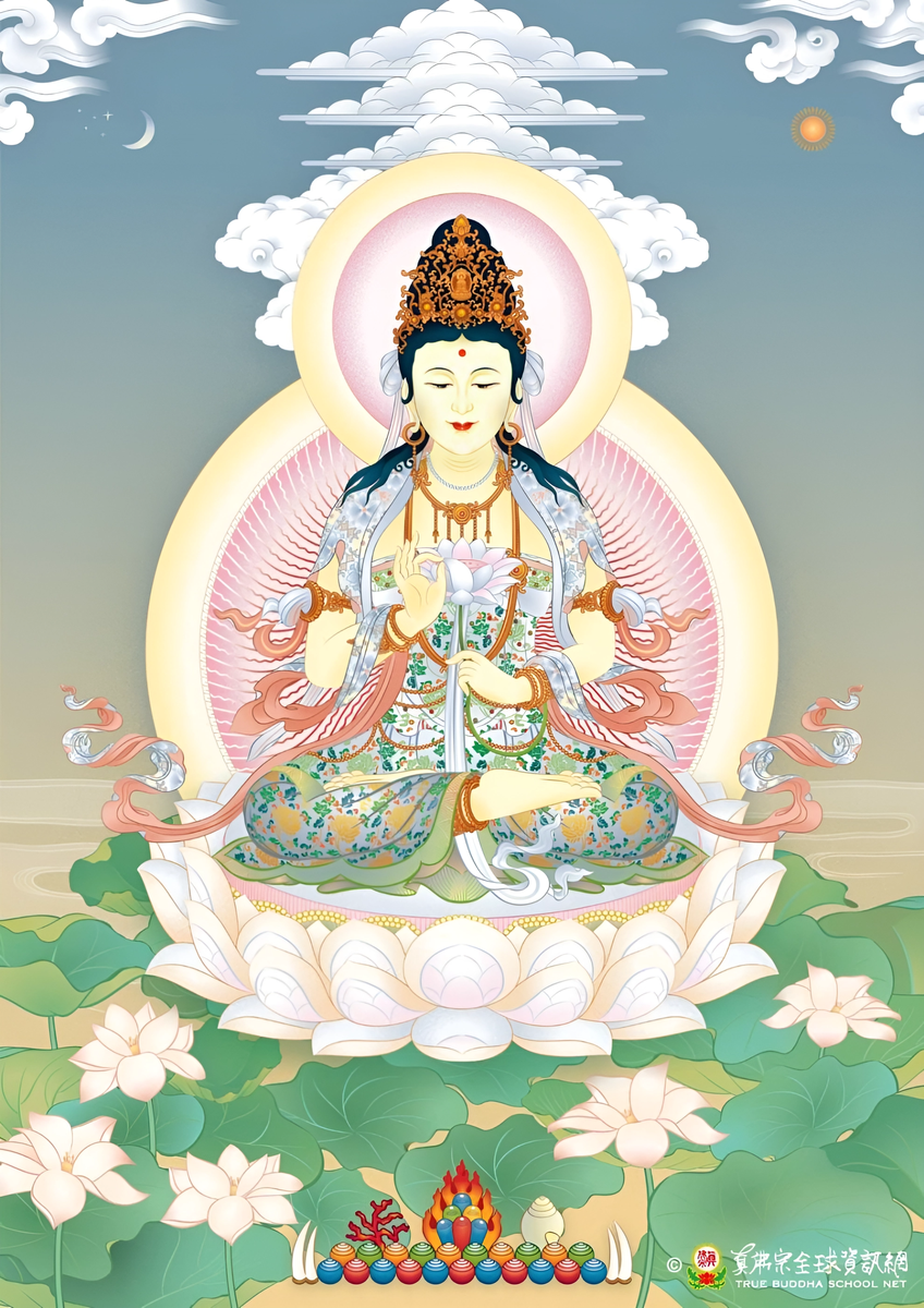 Ảnh minh họa Thánh Quan Âm Đệ Nhất Phú Hào pháp