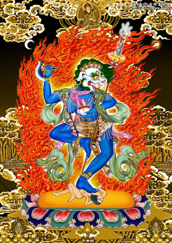 Ảnh minh họa Sư Diện Không Hành Mẫu niệm tụng pháp