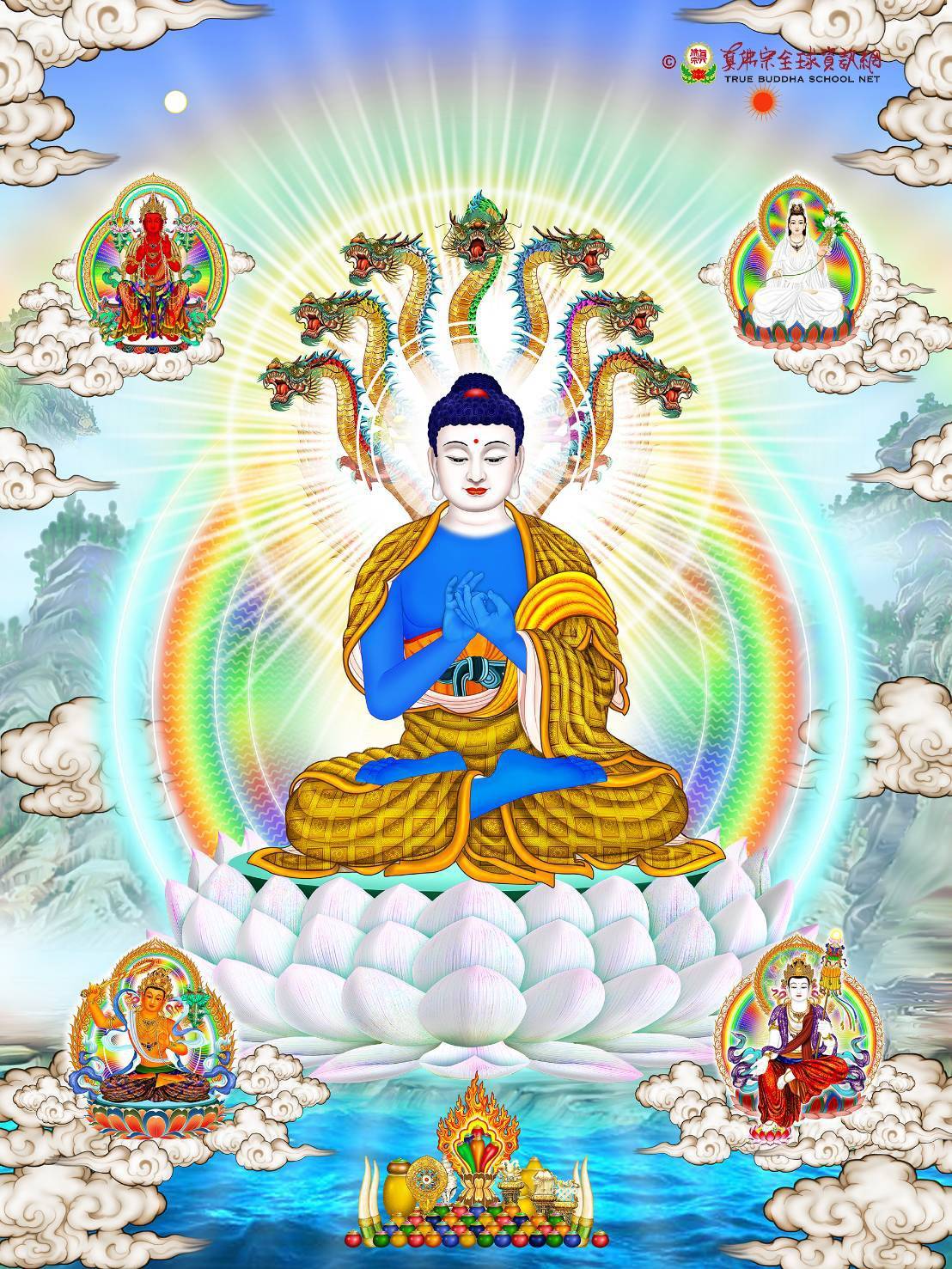Long Tôn Vương Phật niệm tụng pháp
