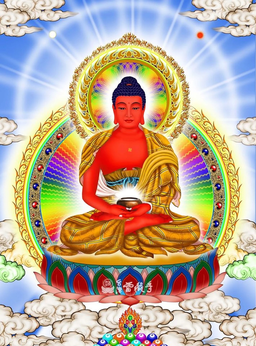 Ảnh minh họa Phật Thuyết A Di Đà Kinh (kinh văn)